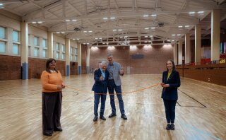 Durpyno g. sporto salė atgimė – Panevėžys turi naują daugiafunkcę erdvę sportui